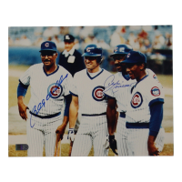 Billy Williams & Andre Dawson Signed Cubs 8x10 Photo (AIV) at PristineAuction.com
