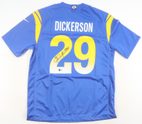 Eric Dickerson Signed Rams Nike Authentic Jersey Inscribed "HOF 99" (Beckett) at PristineAuction.com