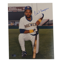 Cecil Cooper Signed Brewers 8x10 Photo (AIV) at PristineAuction.com