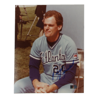 Bruce Benedict Signed Braves 8x10 Photo (AIV) at PristineAuction.com