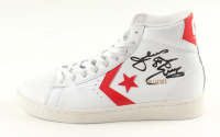Julius "Dr. J" Erving Signed Converse All-Star Leather Basketball Shoe (Beckett) at PristineAuction.com