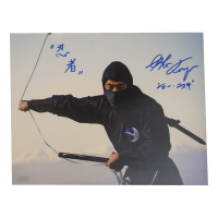 Sho Kosugi Signed "Revenge of the Ninja" 11x14 Photo with Kanji Inscription (ACOA) at PristineAuction.com