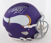 Adrian Peterson Signed Vikings Full-Size Authentic On-Field Speed Helmet (JSA) at PristineAuction.com
