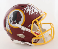 Adrian Peterson Signed Redskins Full-Size Authentic On-Field Speed Helmet (JSA) at PristineAuction.com