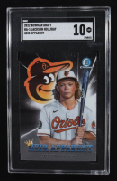 Jackson Holliday 2022 Bowman Draft Heir Apparent #HA-1 RC (SGC 10) at PristineAuction.com