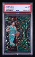 LaMelo Ball 2023-24 Select Prizms Green Disco #148 #3/5 (PSA 10) at PristineAuction.com