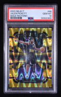 Jalen Pickett 2023-24 Select Prizms Gold Tectonic #68 RC #04/10 (PSA 10) at PristineAuction.com
