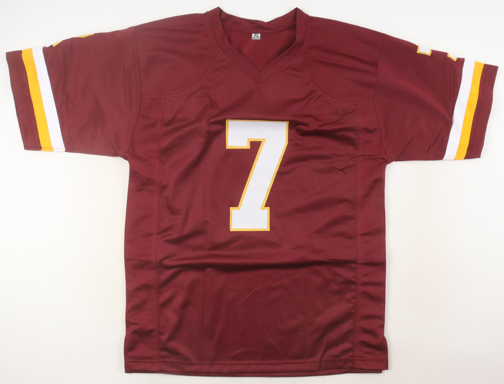 Joe Theismann Signed Jersey Inscribed "83 MVP" (Beckett) at PristineAuction.com Joe Theismann Signed Jersey Inscribed "83 MVP" (Beckett) at PristineAuction.com