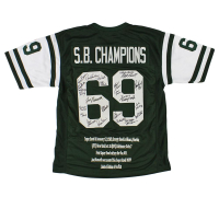 1969 Alumni Jersey Team-Signed By (25) with Joe Namath, Don Maynard, Babe Parilli (JSA) at PristineAuction.com