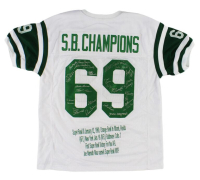 1969 Alumni Jersey Team-Signed By (25) with Joe Namath, Don Maynard, Babe Parilli (JSA) at PristineAuction.com