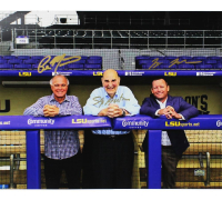 Skip Bertman, Jay Johnson & Paul Mainieri Signed LSU Tigers 16x20 Photo (Radtke) at PristineAuction.com
