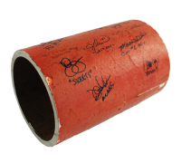1986 Mets Shea Stadium Foul Pole Signed By (12) with Terry Leach, Ed Hearn, Danny Heep (JSA & MLB) at PristineAuction.com