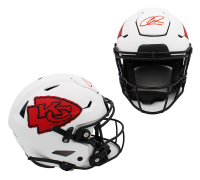 Chris Jones Signed Chiefs Full-Size Authentic On-Field Lunar Eclipse Alternate Speedflex Helmet (Radtke) at PristineAuction.com