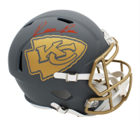 Rashee Rice Signed Chiefs Full-Size Slate Alternate Speed Helmet (Radtke) at PristineAuction.com