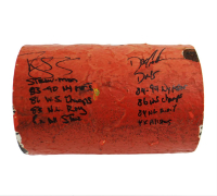Dwight Gooden & Darryl Strawberry Signed Mets Shea Stadium Foul Pole with (10) Inscriptions (JSA & MLB) at PristineAuction.com