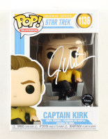 William Shatner Signed "Star Trek" #1136 Captain Kirk Funko Pop! Vinyl Figure (Authentic Ink) at PristineAuction.com