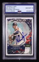 Nolan Ryan Signed 2023 Topps Allen and Ginter Spotless Spans #SS24 (PSA | Auto Grade PSA 10) at PristineAuction.com