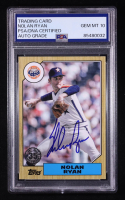 Nolan Ryan Signed 2022 Topps '87 Topps #T8794 (PSA | Auto Grade PSA 10) at PristineAuction.com