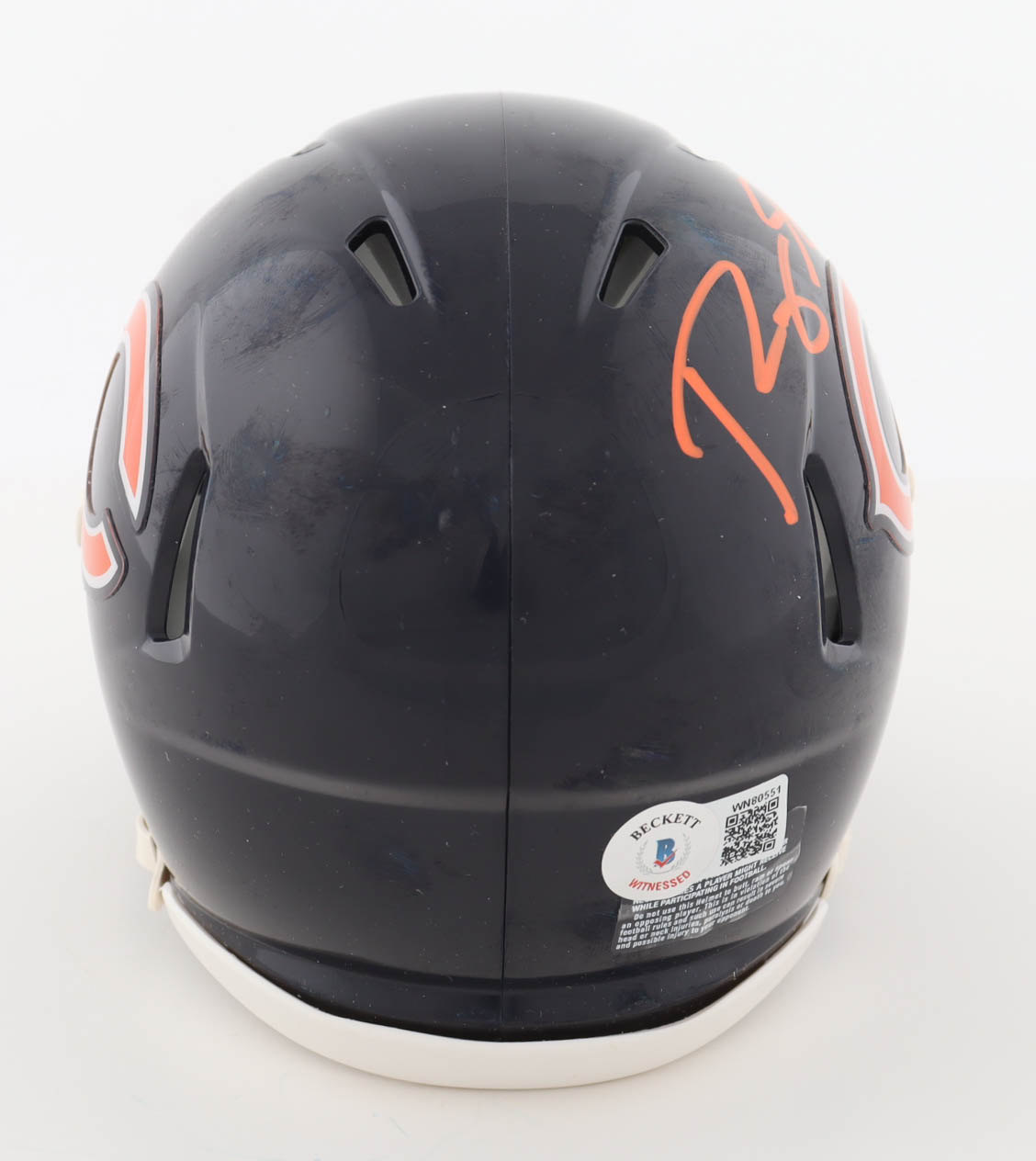 Roquan Smith Signed Bears Speed Mini Helmet (Beckett) at PristineAuction.com Roquan Smith Signed Bears Speed Mini Helmet (Beckett) at PristineAuction.com