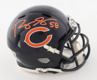 Roquan Smith Signed Bears Speed Mini Helmet (Beckett) at PristineAuction.com