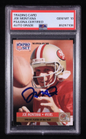Joe Montana Signed 1991 Pro Set NFL Player of the Year #3 (PSA | Auto Grade PSA 10) at PristineAuction.com