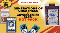Break King: Generations of Greatness Mystery Box / Pack (2 Autographs per Hit Pack) at PristineAuction.com