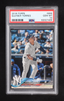 Gleyber Torres 2018 Topps Base Set Photo Variations #699B RC (PSA 10) at PristineAuction.com