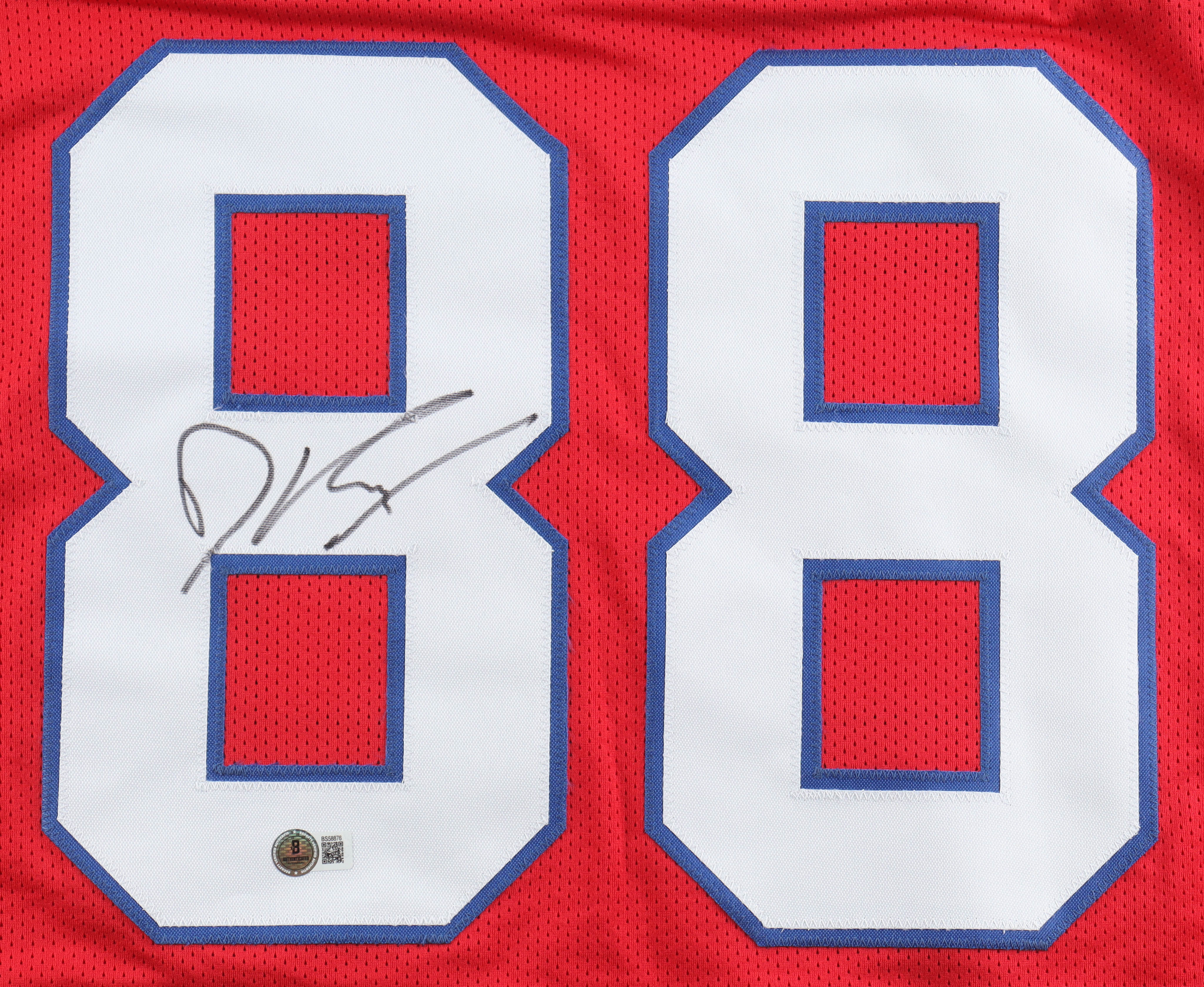 Dawson Knox Signed Jersey (Beckett) at PristineAuction.com Dawson Knox Signed Jersey (Beckett) at PristineAuction.com