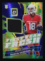 Marvin Harrison Jr. 2024 Donruss Optic First Year Fresh Jerseys Blue Hyper #30 RC at PristineAuction.com