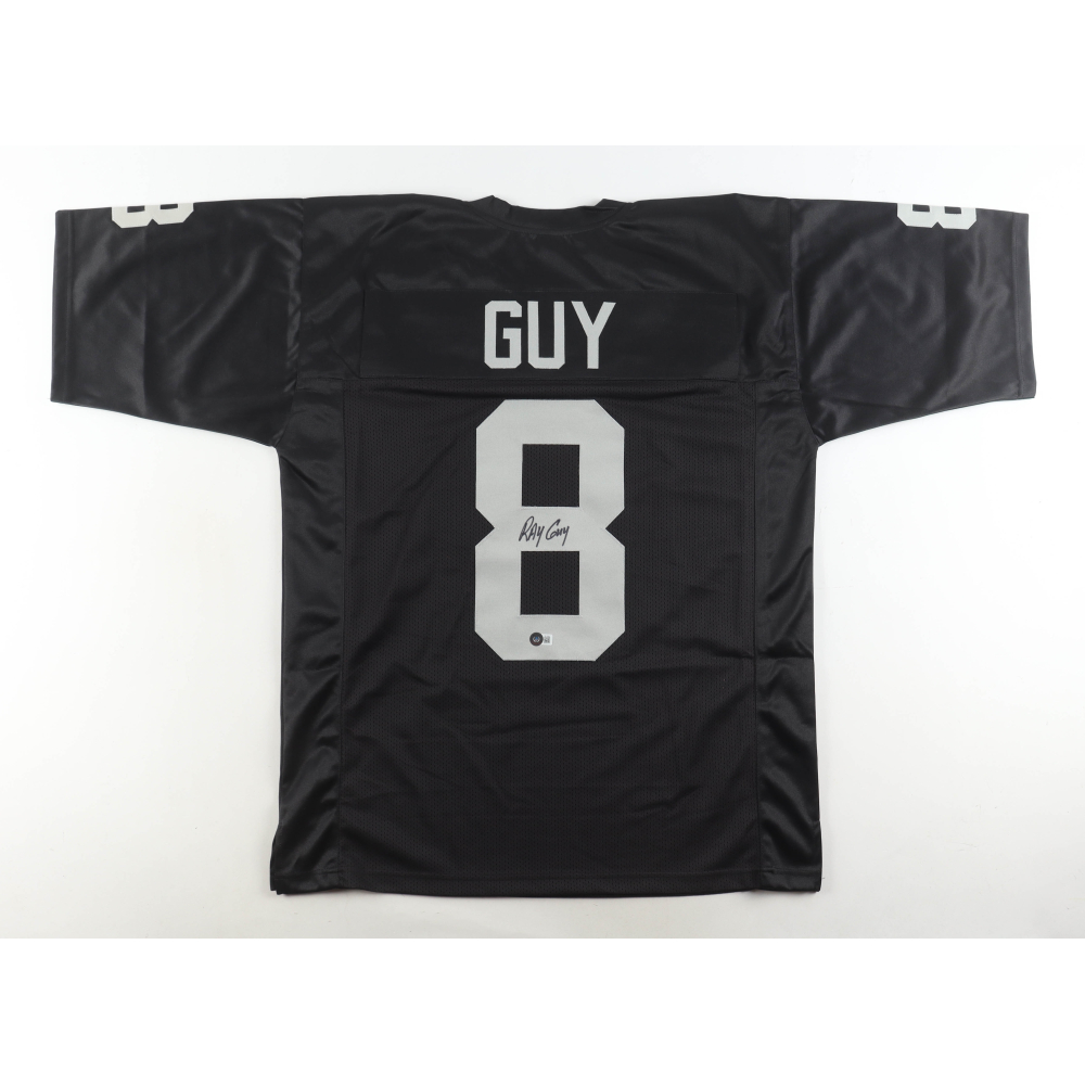 Ray Guy Signed Jersey (Beckett) at PristineAuction.com