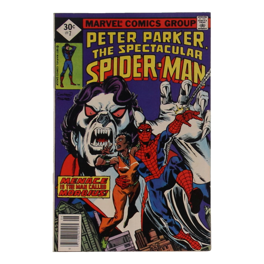 1977 "The Spectacular Spider-Man" Issue #7 Marvel Comic Book at PristineAuction.com