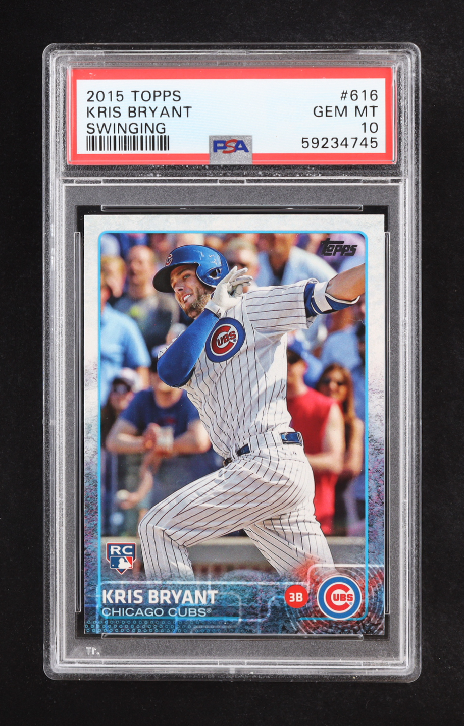 Kris Bryant 2015 Topps #616B RC (PSA 10) at PristineAuction.com Kris Bryant 2015 Topps #616B RC (PSA 10) at PristineAuction.com