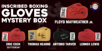 Boxing Glove Signed & INSCRIBED Mystery Box - Series 18 (Limited to 100) – Schwartz Sports at PristineAuction.com