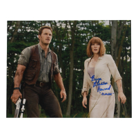 Bryce Dallas Howard Signed "Jurassic World" 11x14 Photo Inscribed "Claire" (ACOA) at PristineAuction.com