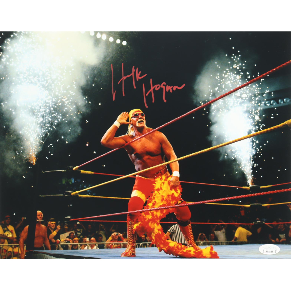 Hulk Hogan Signed WWE 11x14 Photo (JSA) at PristineAuction.com