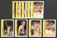 1986-87 Fleer Stickers Basketball Complete Set of (11) Cards with Michael Jordan RC at PristineAuction.com