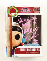 Scott Schwartz Signed "A Christmas Story" Flick Resin Figure Inscribed "I Triple Dog Dare Ya!" & "Flick" (Authentic Ink) at PristineAuction.com