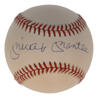 Mickey Mantle Signed OAL Baseball (PSA) at PristineAuction.com