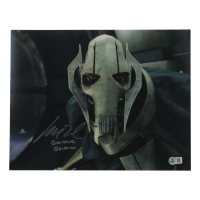 Matthew Wood Signed "Star Wars" 11x14 Photo Inscribed "General Grievous" (Beckett) at PristineAuction.com