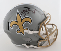 Ricky Williams Signed Saints Full-Size Flash Alternate Speed Helmet (Beckett) at PristineAuction.com