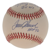 Tom Seaver Signed OAL Baseball with (4) Career Stat Inscriptions (PSA) at PristineAuction.com