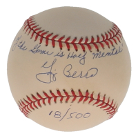 Yogi Berra Signed LE OAL Baseball Inscribed "90% of the Game is Half Mental" (PSA) at PristineAuction.com