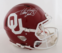 Adrian Peterson Signed Oklahoma Sooners Full-Size Authentic On-Field Speed Helmet (Beckett) at PristineAuction.com