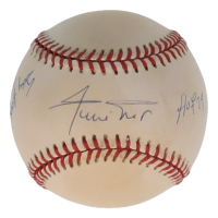 Willie Mays Signed ONL Baseball Inscribed "HOF 79" & "Say Hey Kid" (PSA) at PristineAuction.com
