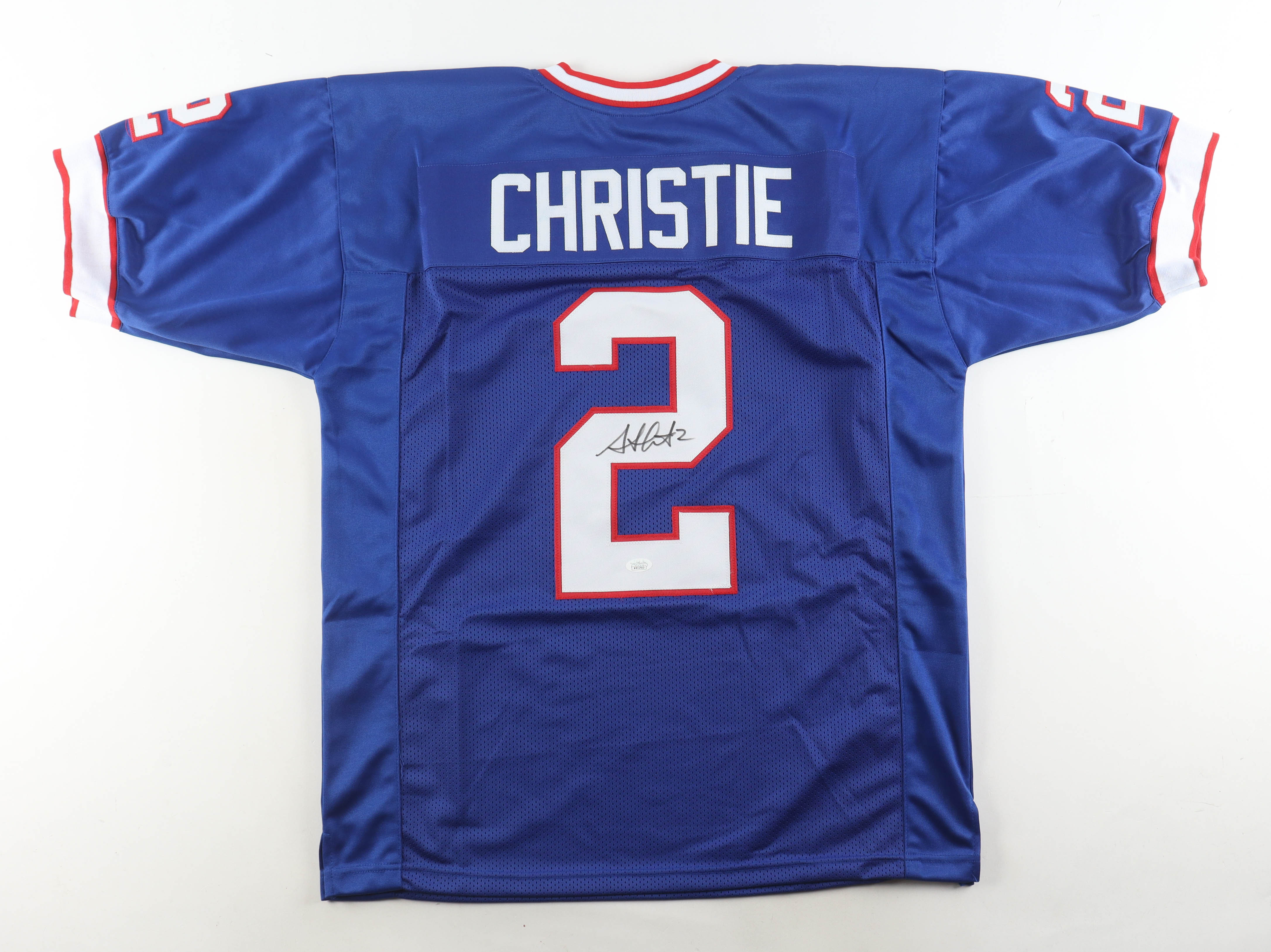 Steve Christie Signed Jersey (JSA) at PristineAuction.com Steve Christie Signed Jersey (JSA) at PristineAuction.com