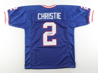 Steve Christie Signed Jersey (JSA) at PristineAuction.com