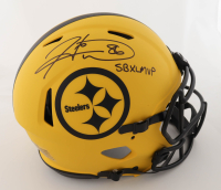 Hines Ward Signed Steelers Full-Size Authentic On-Field Rave Alternate Speed Helmet Inscribed "SBXL MVP" (Beckett) at PristineAuction.com