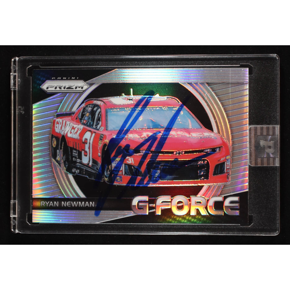 Ryan Newman Signed 2018 Panini Prizm G-Force Prizms #76 (PA) at PristineAuction.com