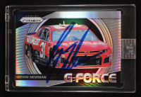 Ryan Newman Signed 2018 Panini Prizm G-Force Prizms #76 (PA) at PristineAuction.com