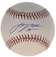 Justin Verlander Signed OML Baseball (MLB) at PristineAuction.com